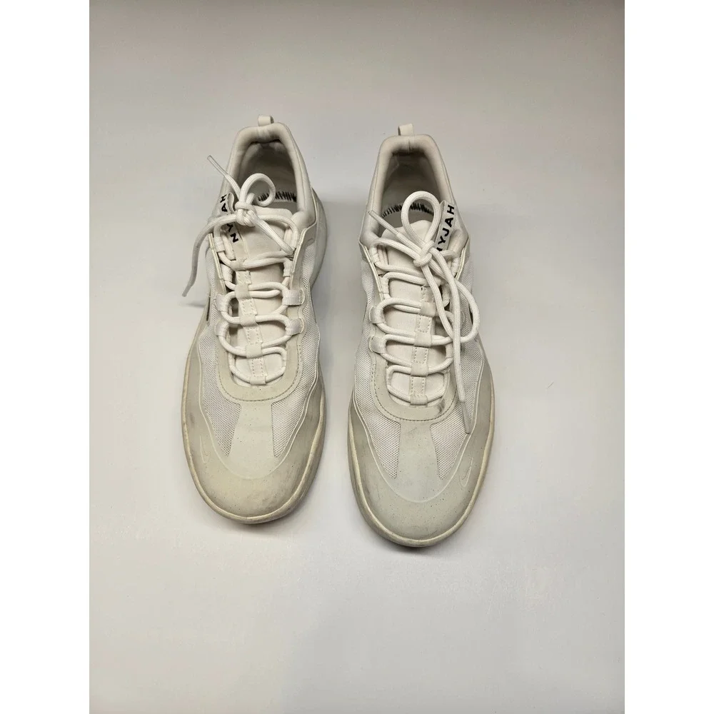 Nike SB Nyjah Free 2 Skate Shoes Mens 10.5 White BV2078-100 Signature Sneakers